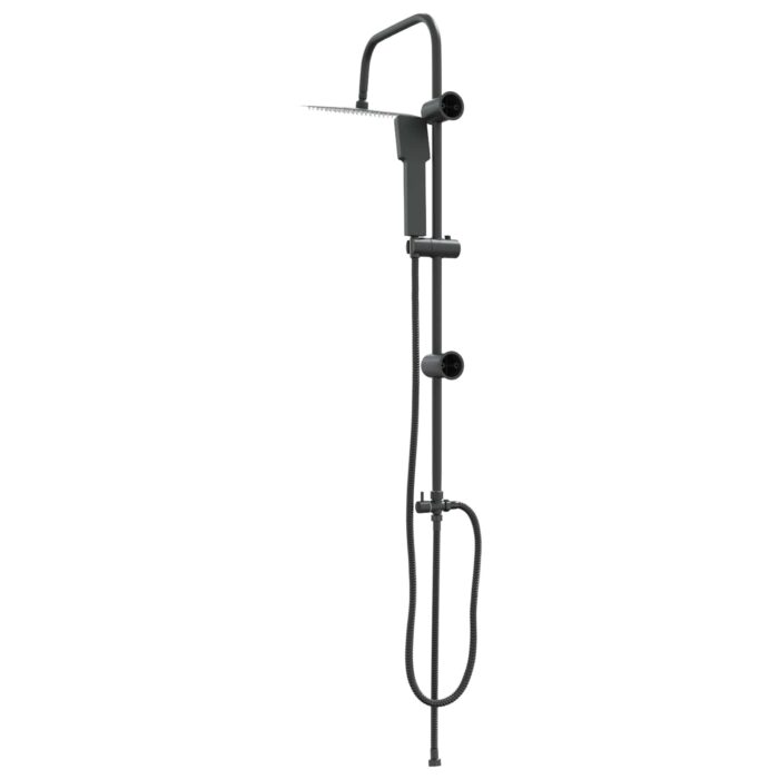 Duschsystem Schwarz 47 x 20 x 95 cm Edelstahl – Bild 6