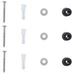 Wandmontierter Briefkasten Grün 29 x 13 x 41 cm Gussaluminium – Bild 10