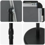 Messestände Schwarz 25 x 25 x 125 cm Aluminium – Bild 10