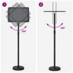 Messestände Schwarz 25 x 25 x 125 cm Aluminium – Bild 11