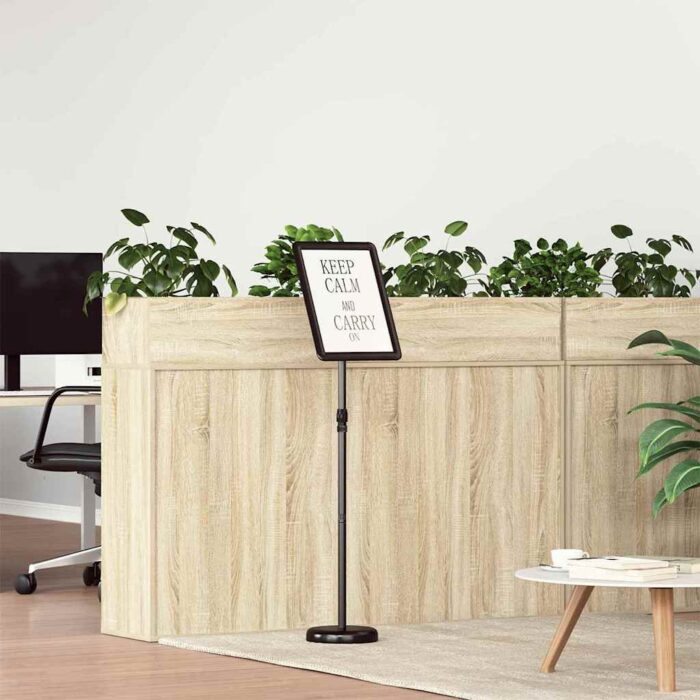 Messestände Schwarz 25 x 25 x 125 cm Aluminium – Bild 4