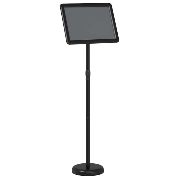 Messestände Schwarz 25 x 25 x 125 cm Aluminium – Bild 5