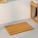 Badematte Uni Braun