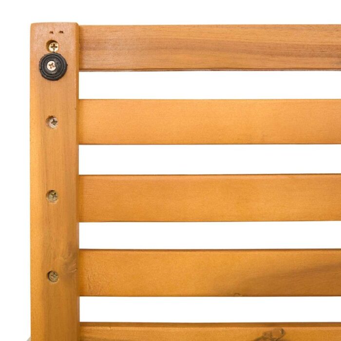 Badematte Uni Braun 100 x 53 cm Holz – Bild 9