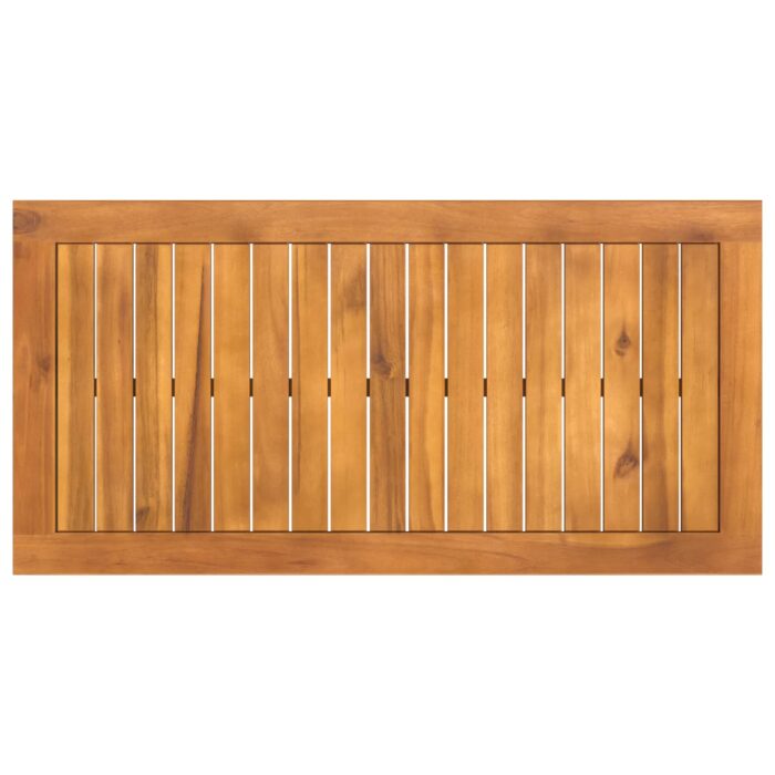 Gartenmöbel Set mit Kissen 4 pcs Creme – Bild 11