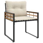 Gartenmöbel Set mit Kissen 4 pcs Creme – Bild 5