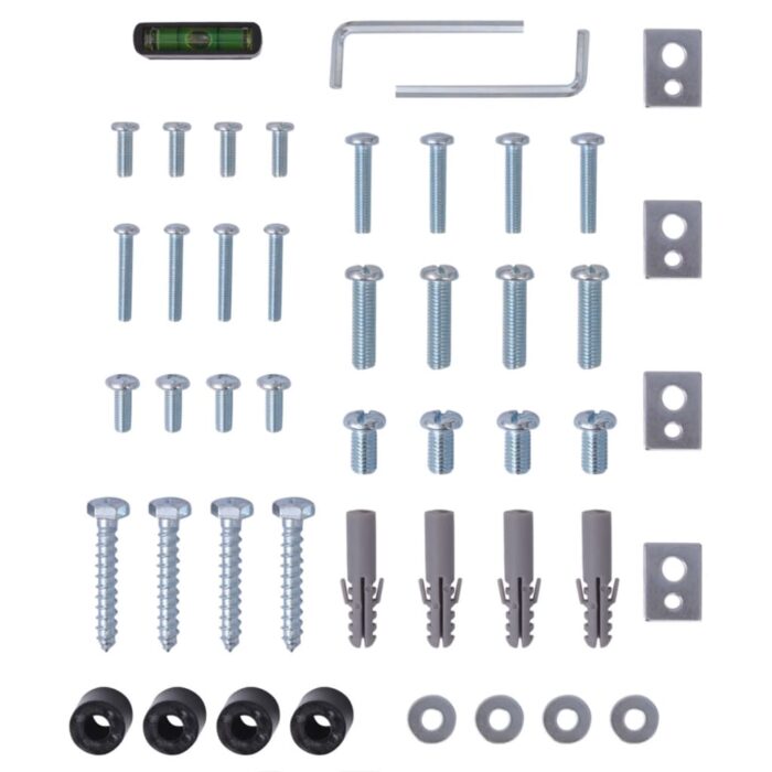 Zweiarmige TV Wandhalterung schwenkbar kippbar 3D 400 x 400 mm 32" - 55" – Bild 8