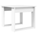 Kaffeetisch Set 2 pcs Weiss Holzwerkstoff – Bild 6