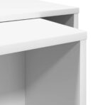 Kaffeetisch Set 2 pcs Weiss Holzwerkstoff – Bild 11