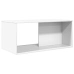 Kaffeetisch Set 2 pcs Weiss Holzwerkstoff – Bild 7