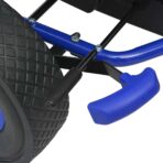 Pedal Go-Kart mit verstellbarem Sitz Blau – Bild 5