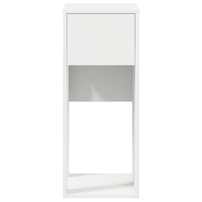 Computerschrank mit Schublade Weiss 30x44x74 cm – Bild 5
