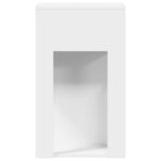 Computerschrank mit Schublade Weiss 30x44x74 cm – Bild 6