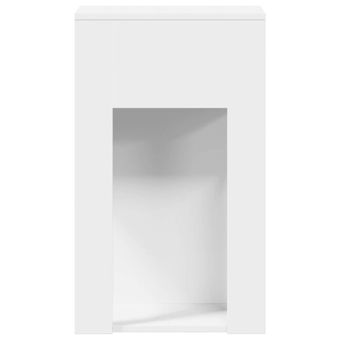 Computerschrank mit Schublade Weiss 30x44x74 cm – Bild 6