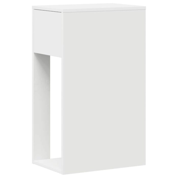 Computerschrank mit Schublade Weiss 30x44x74 cm – Bild 7