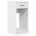 Computerschrank mit Schublade Weiss 35x45x77 cm – Bild 2