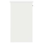 Computerschrank mit Schublade Weiss 35x45x77 cm – Bild 6
