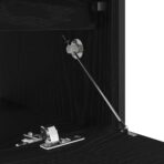 Waschbeckenunterschrank mit Schubladen Schwarz Eichen-Optik – Bild 13