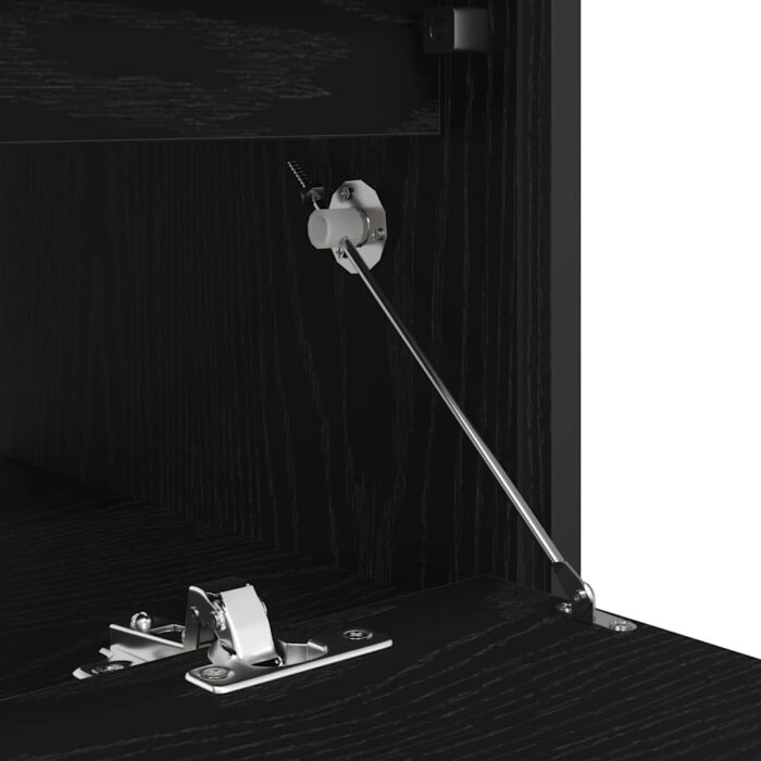 Waschbeckenunterschrank mit Schubladen Schwarz Eichen-Optik – Bild 13