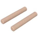 Holzdübel 2 pcs Natur Ø 6 x 40 mm Massivholz – Bild 2