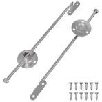 Gasdämpfer 2 pcs Silber 190 mm Eisen – Bild 2