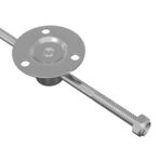 Gasdämpfer 2 pcs Silber 190 mm Eisen – Bild 7