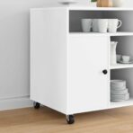 Drehrolle 2 pcs Silber 60 x 60 x 50 mm Eisen und Nylon