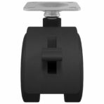 Rolle 2 pcs Schwarz 39,5 x 39,5 x 37,8 mm – Bild 5