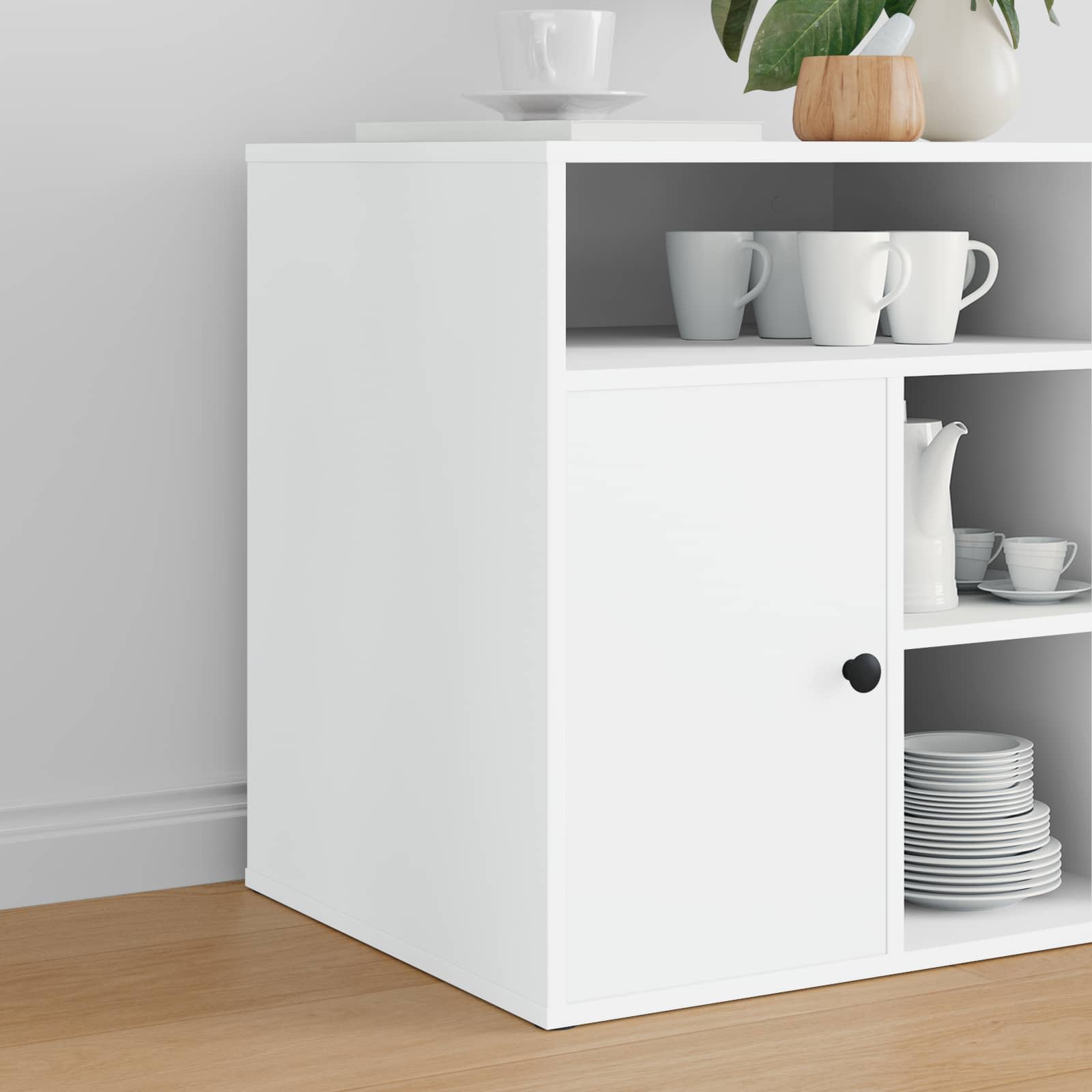 864824_1.jpg Möbelgleiter 2 pcs Schwarz Ø 30 x 2 mm EVA – Bild 1