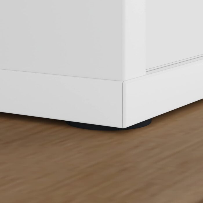 Möbelgleiter 2 pcs Schwarz Ø 30 x 2 mm EVA – Bild 3