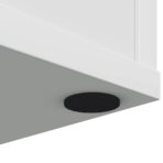 Möbelgleiter 2 pcs Schwarz Ø 30 x 2 mm EVA – Bild 8