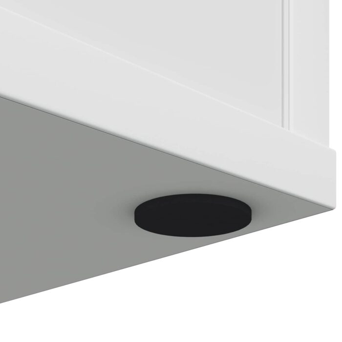 Möbelgleiter 2 pcs Schwarz Ø 30 x 2 mm EVA – Bild 8