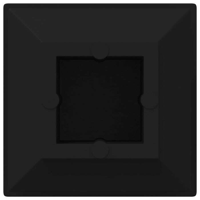 Endkappen 2 pcs Schwarz 15 x 15 x 15 mm PP – Bild 3