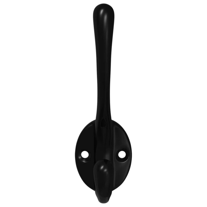 Kleiderhaken 2 pcs Schwarz 102 x 29 x 47mm Zinklegierung – Bild 4