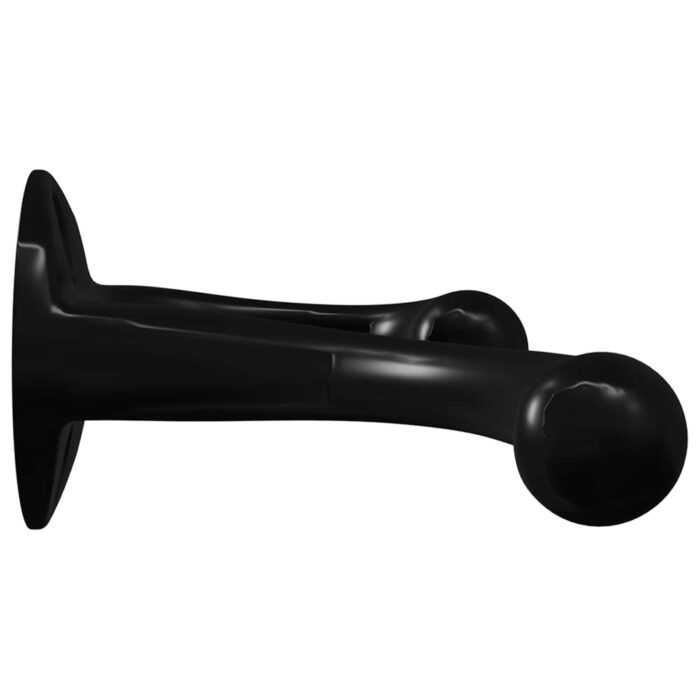 Kleiderhaken 2 pcs Schwarz 102 x 29 x 47mm Zinklegierung – Bild 5