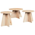 Couchtisch 3 pcs Natur – Bild 2