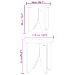 Couchtisch 2 pcs Natur – Bild 10