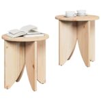 Couchtisch 2 pcs Natur – Bild 3