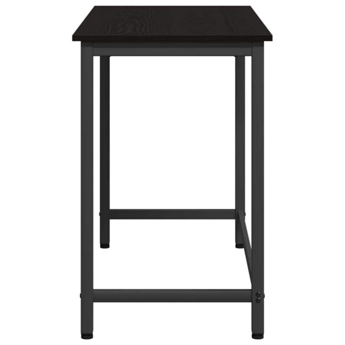 Tisch Schwarz Eichen-Optik 80 x 50 x 76,5 cm – Bild 6