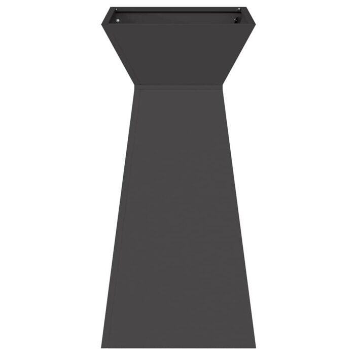 Säulen Pflanzer Schwarz 35 x 35 x 73 cm – Bild 5