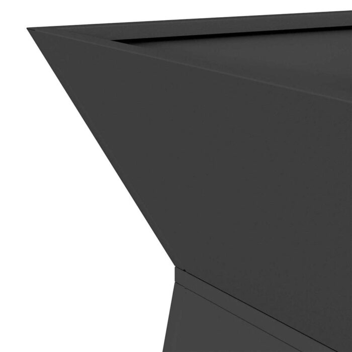 Säulen Pflanzer Schwarz 35 x 35 x 73 cm – Bild 7