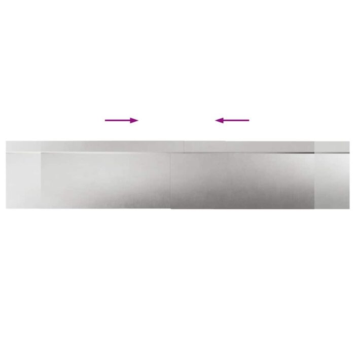 Schneckenzauns 8 pcs Silber Edelstahl – Bild 10