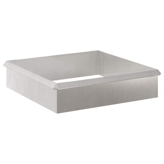 Schneckenzauns 8 pcs Silber Edelstahl – Bild 2