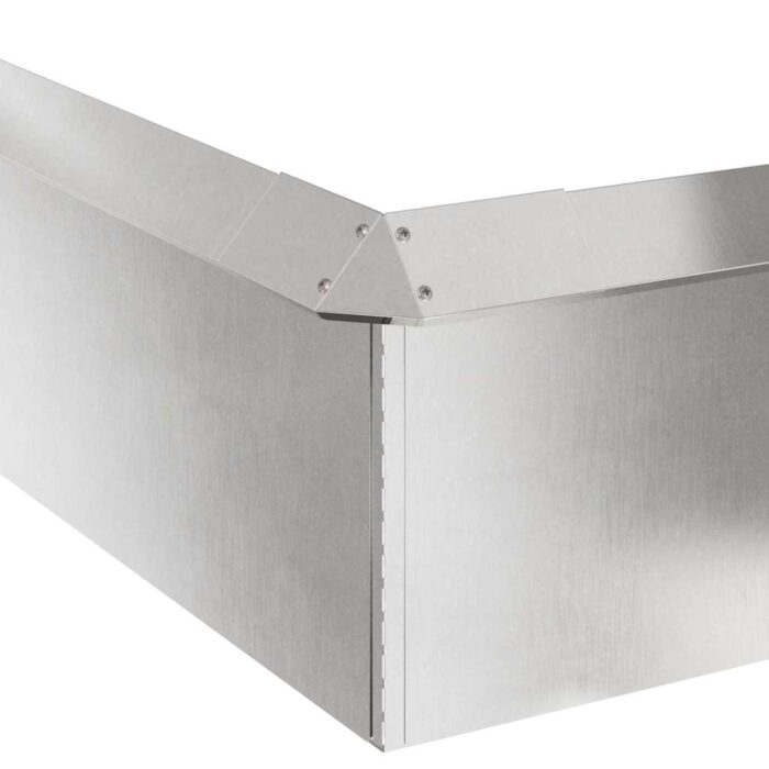 Schneckenzauns 8 pcs Silber Edelstahl – Bild 8