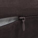 4 Braun Kissenbezüge Baumwolle 40 x 40 cm – Bild 3