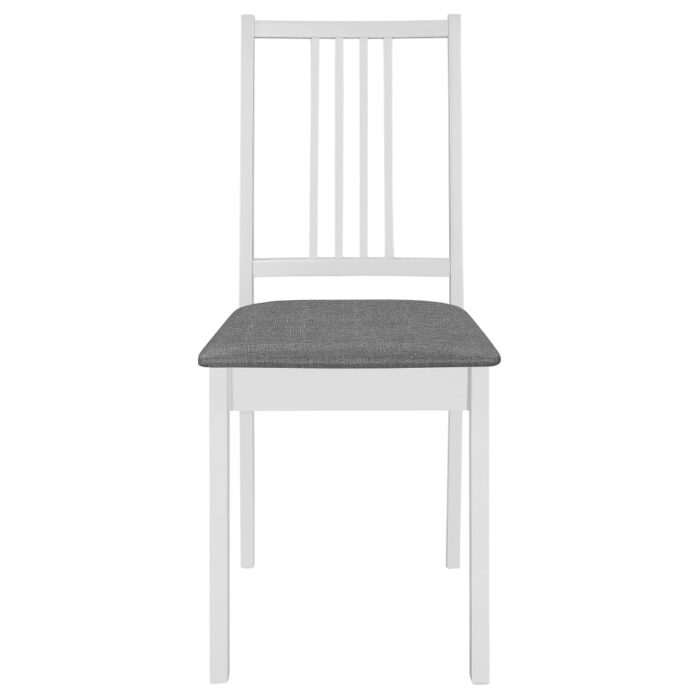 3-tlg. Essgruppe MDF Weiss – Bild 11