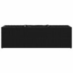Pflanzkübel mit 3 Töpfen 2 Stk. Schwarz 105x30x32cm Poly Rattan – Bild 6