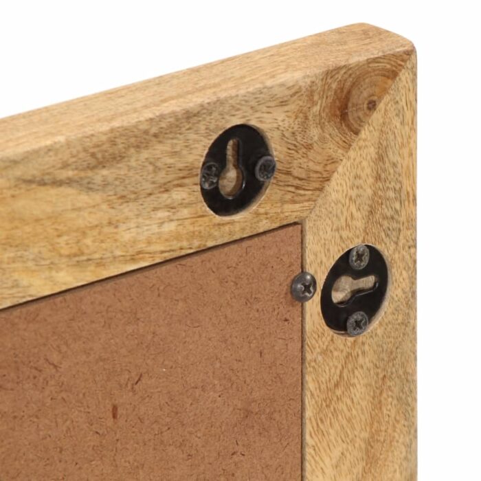 2-tlg. Badmöbel-Set Raues Mangoholz – Bild 11