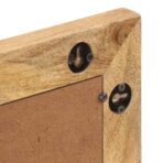 3-tlg. Badmöbel-Set Raues Mangoholz – Bild 12