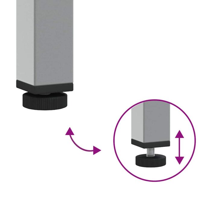 Arbeitsschrankset mit Schubladen mit Regal 6 pcs Rot – Bild 13